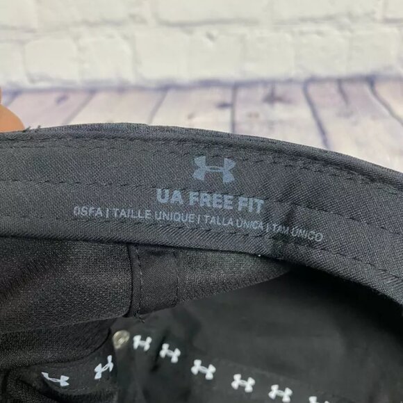 Under ARMOUR Women Hat Running Cap UA OSFA Strap Back Gray Light Polyester - Picture 6 of 6
